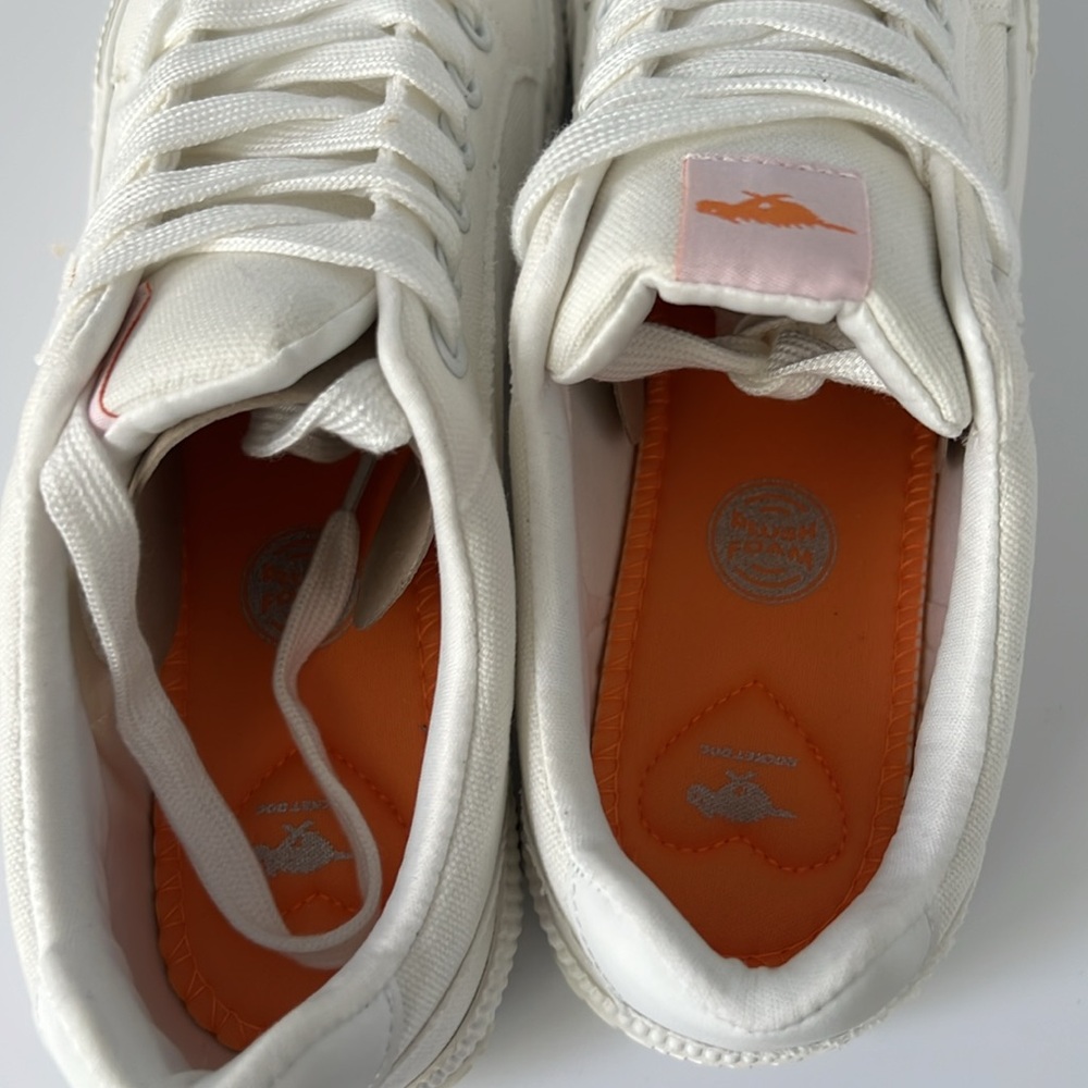 Rocket Dog Women’s White Sneakers Casual - 9 - Picture 5 of 9